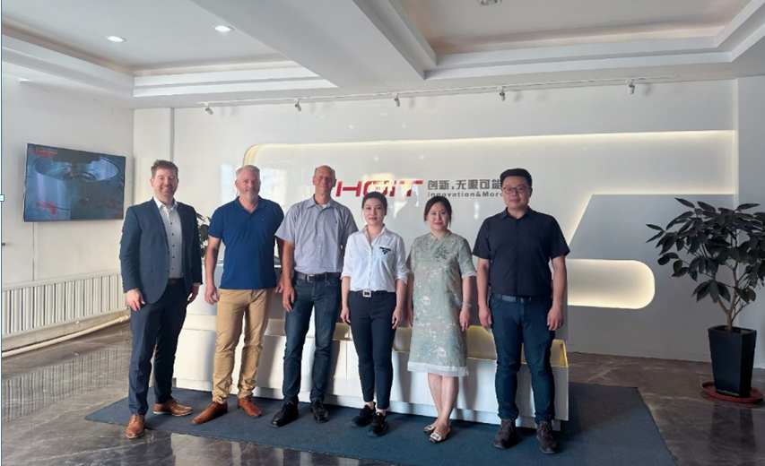 德國博澤來訪HGIT，共謀合作新篇章
